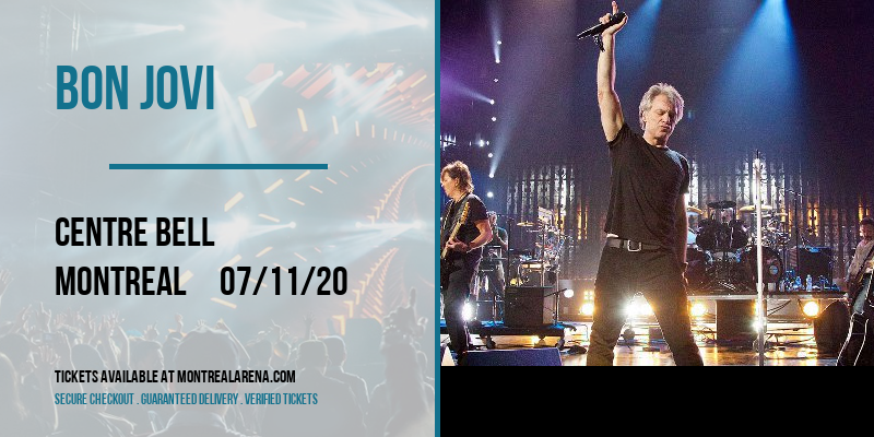 Bon Jovi at Centre Bell tickets Bon Jovi at Centre Bell