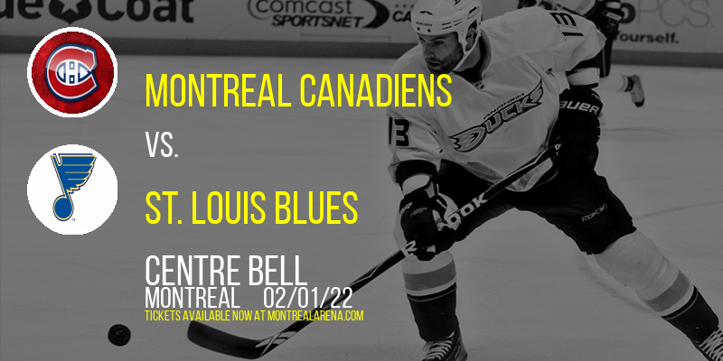 Montreal Canadiens vs. St. Louis Blues [CANCELLED] at Centre Bell