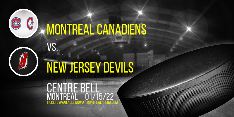 Montreal Canadiens vs. New Jersey Devils [CANCELLED] at Centre Bell