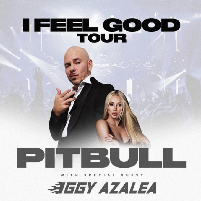 Pitbull & Iggy Azalea at Centre Bell