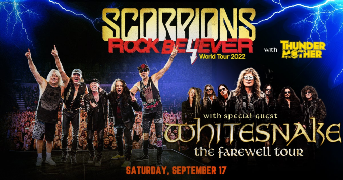 Scorpions, Whitesnake & Thundermother at Centre Bell