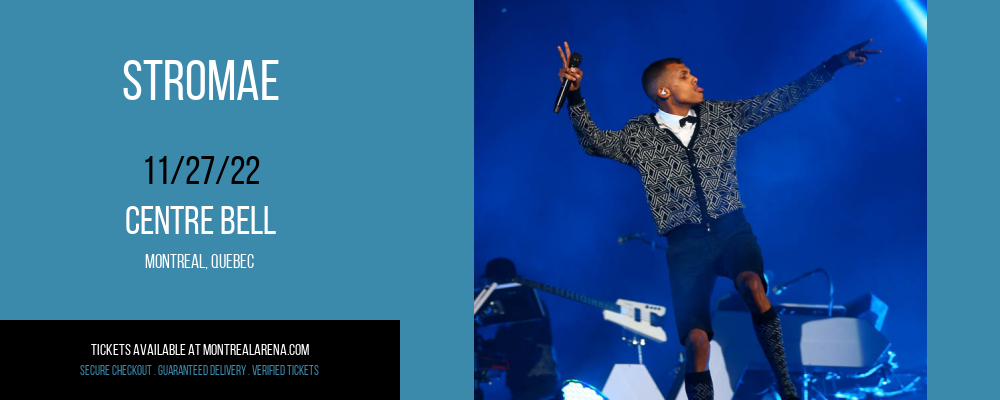 Stromae at Centre Bell
