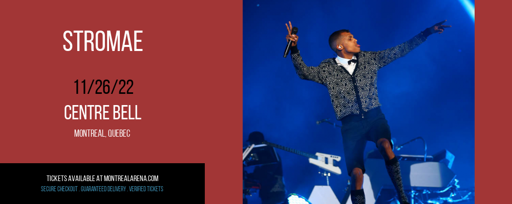 Stromae at Centre Bell