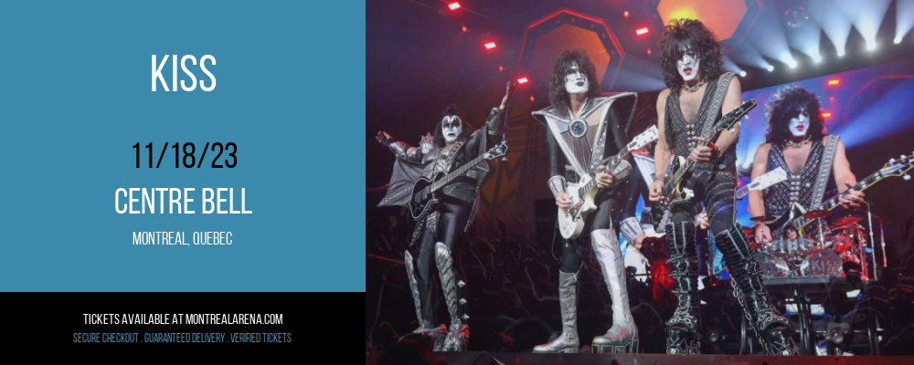 Kiss at Centre Bell