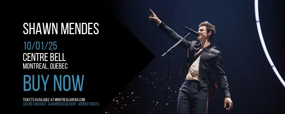 Shawn Mendes at Centre Bell