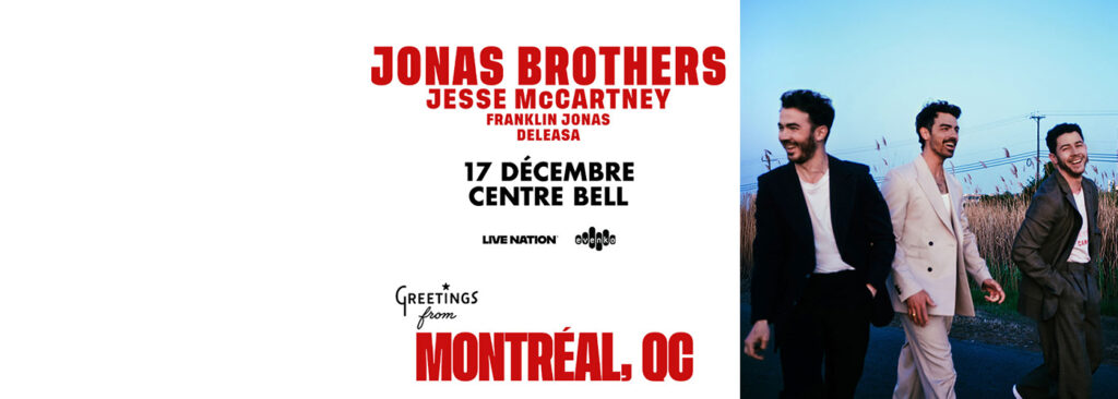 Jonas Brothers at Centre Bell