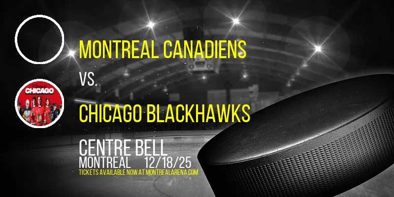 Montreal Canadiens at Centre Bell