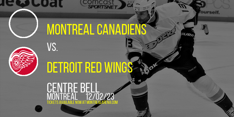 Montreal Canadiens at Centre Bell