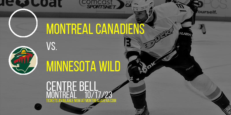Montreal Canadiens at Centre Bell