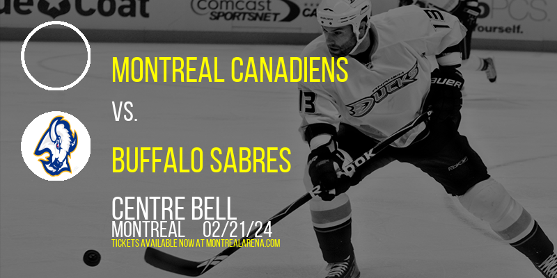 Montreal Canadiens at Centre Bell