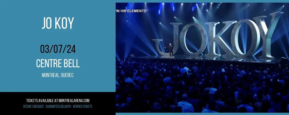 Jo Koy at Centre Bell