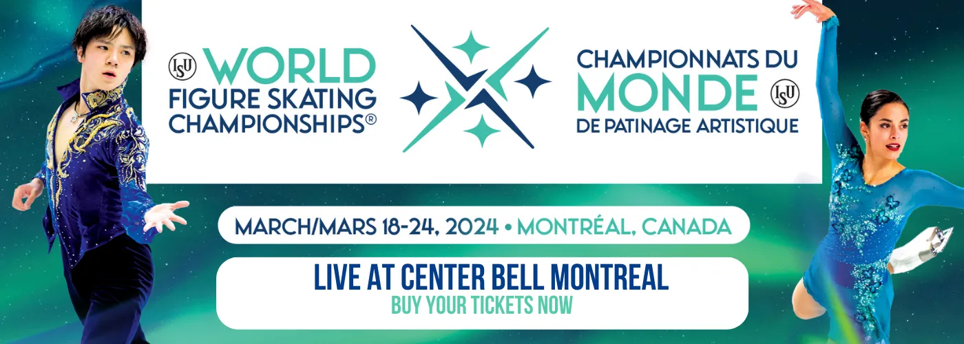 ISU World Figure Skating Championship Tickets Centre Bell Centre Bell Arena Tickets in Montreal