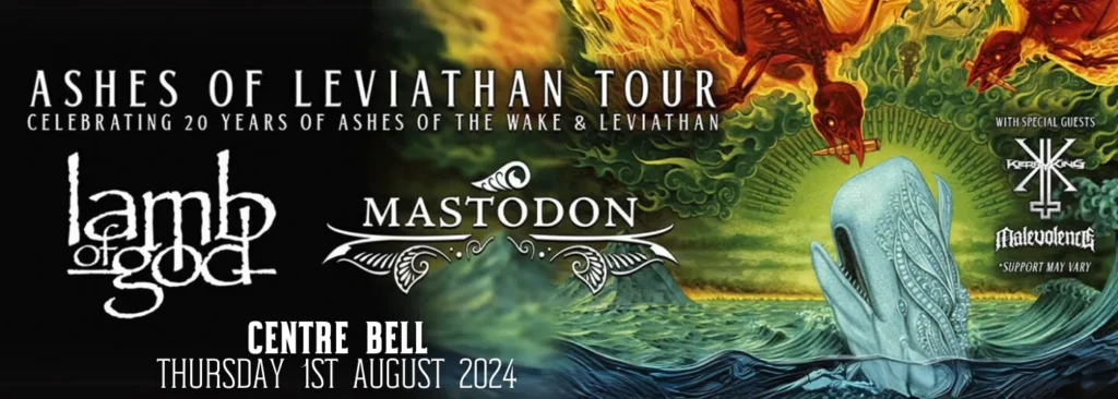 Lamb Of God & Mastodon at Centre Bell