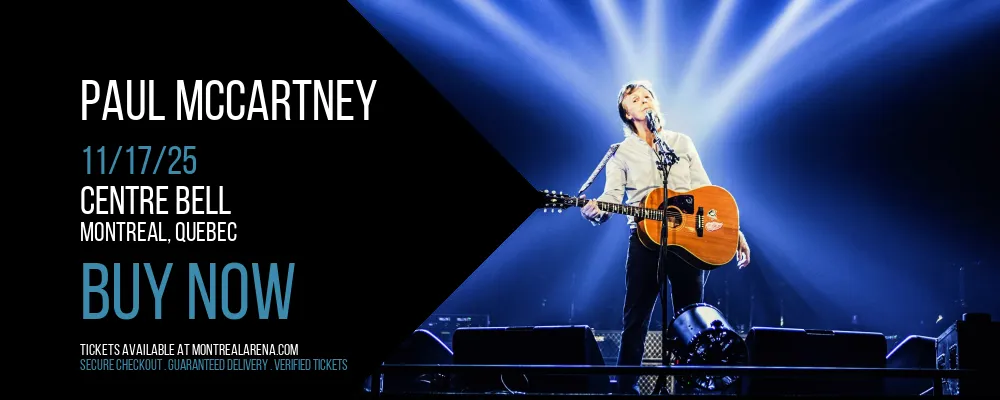 Paul McCartney at Centre Bell