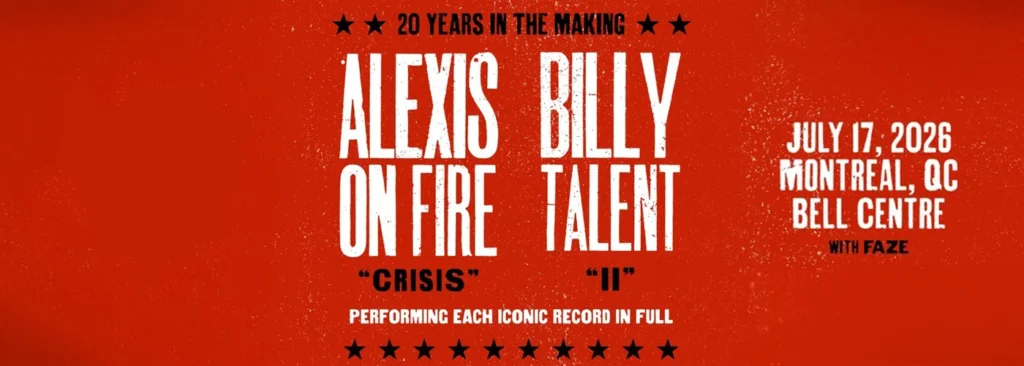 Billy Talent & Alexisonfire at Centre Bell