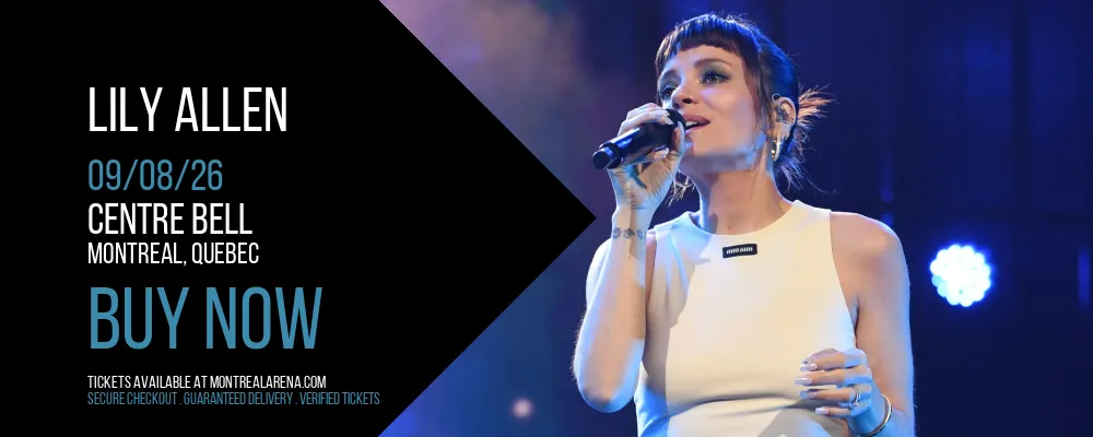 Lily Allen at Centre Bell